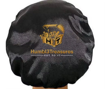 Humbl3Treasures Luxe Satin Hair Bonnet (30 cm – Standard Size)